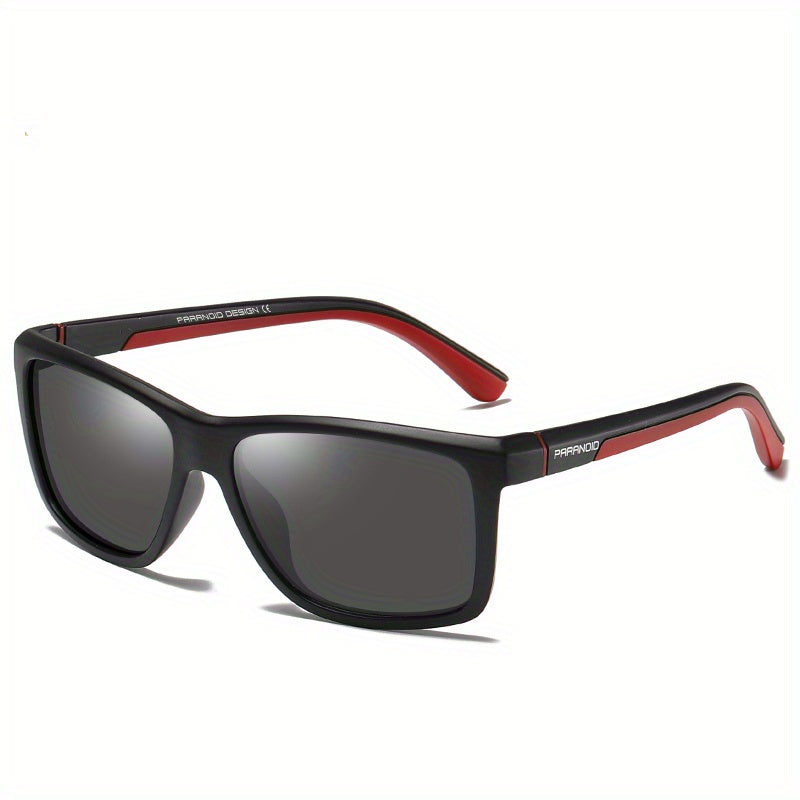 Men Polarized Square Sunglasses Retro Summer Shades
