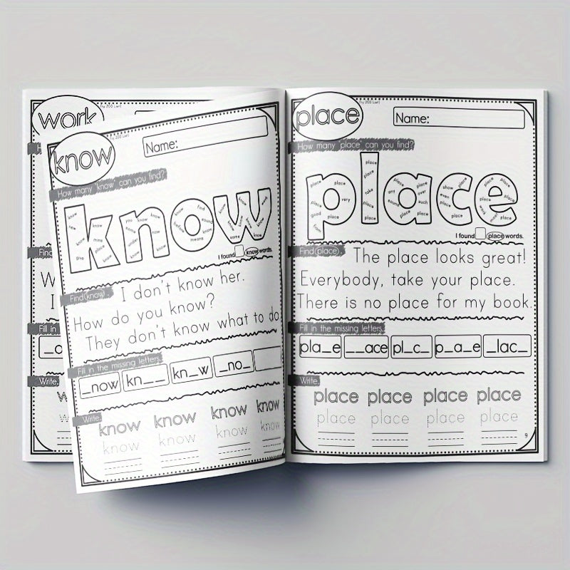 First Sight Words Worksheets High Frequency Word Practice for Early Readers
