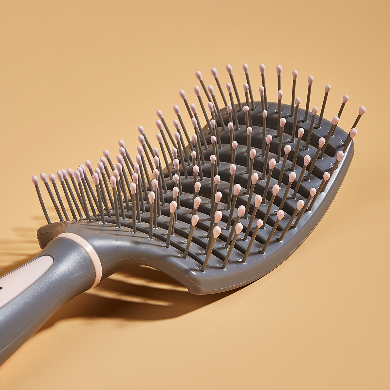 Curved Vent Styling Brush for Fast Blow Drying