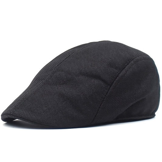British Classic Flat Sunshade Wool Cap