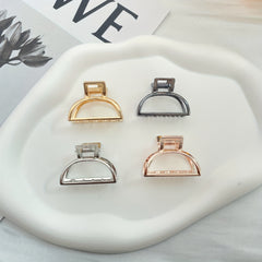 Small Half Hair Clip Girls Alloy Hair Claw Hair Accessories