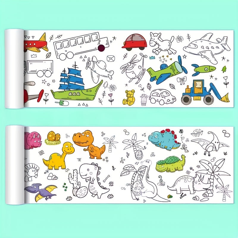 Doodle Drawing Roll for Early Learning DIY Painting