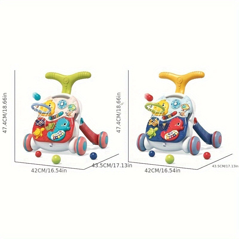 Baby Walker with Basketball, Music & Learning Activities