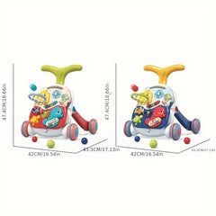 Baby Walker with Basketball, Music & Learning Activities