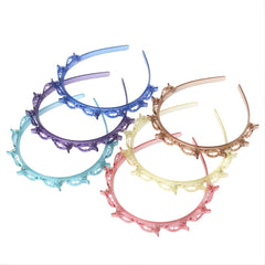 Braided Hair Clip Band Hair Hoop Non slip Hairpin
