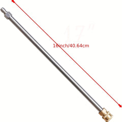 High Pressure Water Gun w/Stainless Steel Rod Quick Connect 4000psi