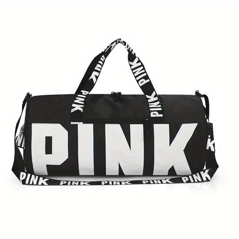 Stylish Letter Pattern Sports Handbag Large Capacity