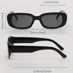 3pcs Men's Square Frame Polarized Sunglasses UV Protection