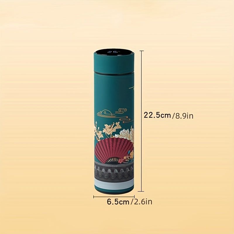 Chinese Style Thermal Water Bottle Smart Insulated Cup
