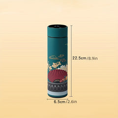 Chinese Style Thermal Water Bottle Smart Insulated Cup