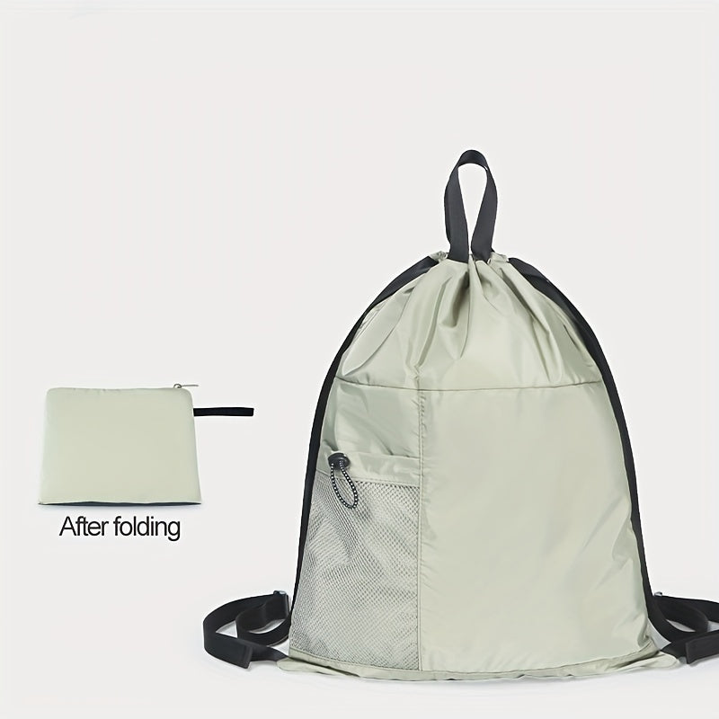 Basketball Bag Drawstring Backpack Lightweight Sports Bag