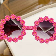 Fashionable Sunshade Wreath Sunglasses For Girls