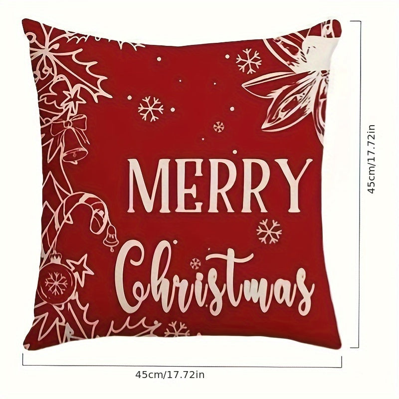 Christmas Pillowcase Cover for Sofa Living Room & Bedroom