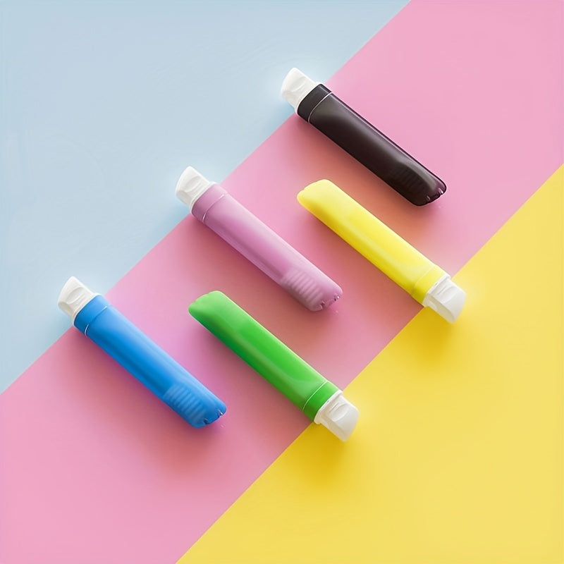 Portable Colorful Folding Toothbrush Soft Bristles Toothbrush
