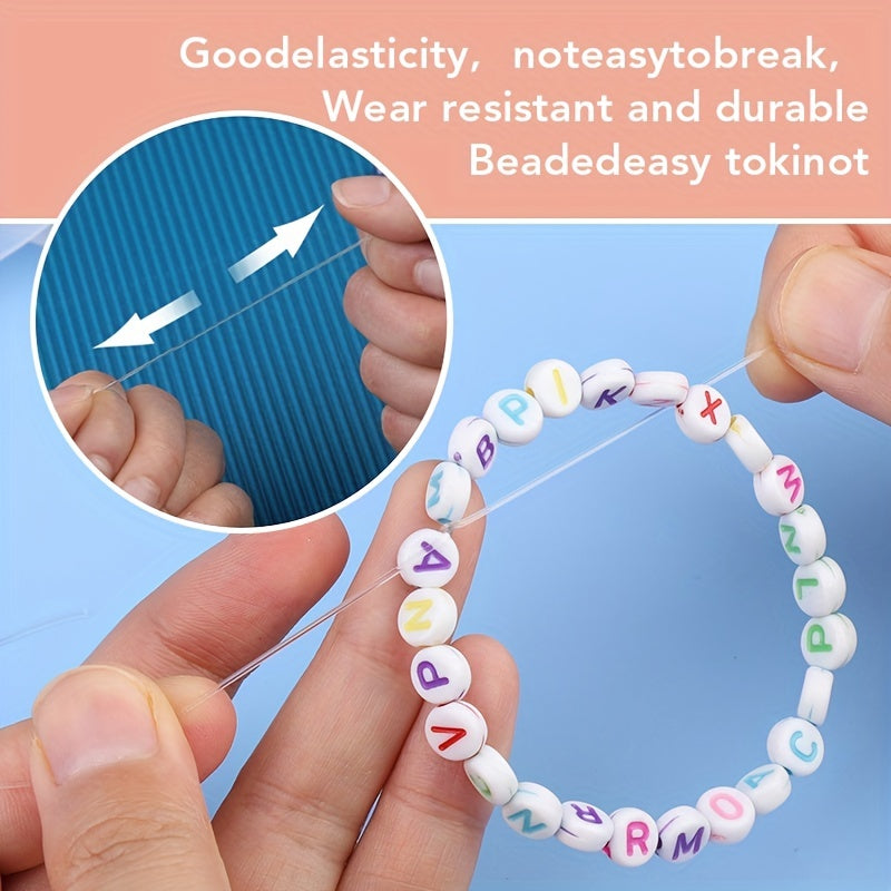 0.5mm Transparent Elastic Rope Beading Kit
