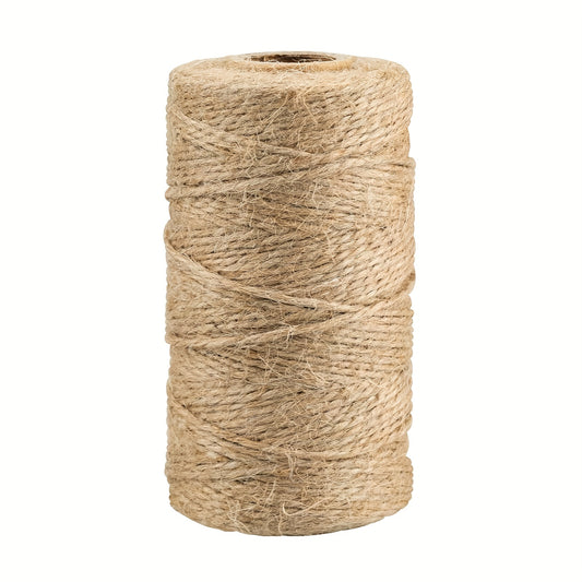 100Meters Natural Jute Twine Arts Crafts Christmas Durable Packing String