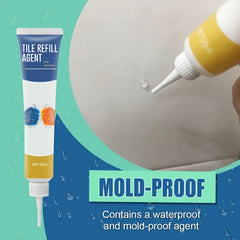 Waterproof Anti Mildew Sealant for Tile Floors & Pools