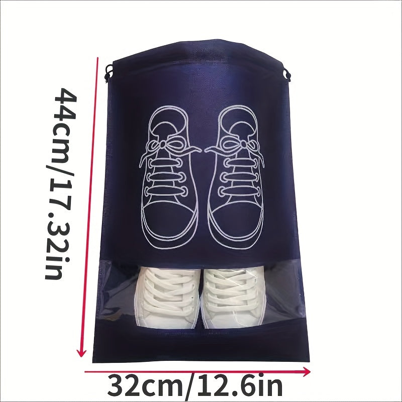 10 PCS Shoes Storage Bag Portable Dustproof Travel Shoes Bag