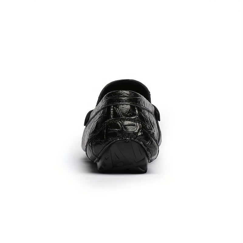 Metal Buckle Flat Loafers Women's Slip On Walking Shoes