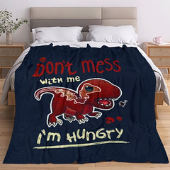 Dinosaur Printed Blanket for Kids
