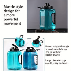 Leakproof 81oz Water Bottle with Handle - Ideal for Outdoor Hiking
