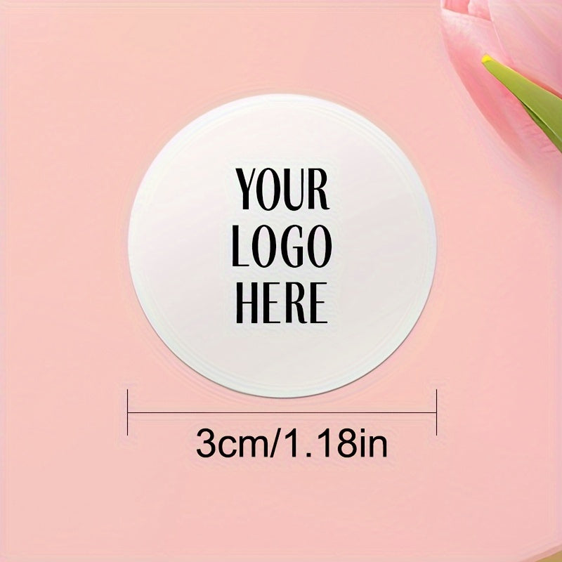 Custom 3cm High Personalized Stickers - Order Now!