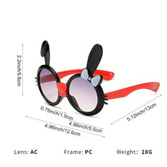 Cartoon Rabbit Sunglasses UV Protection Kids Holiday Party Accessories