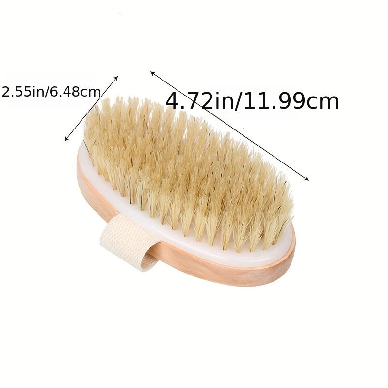 Wooden Bristle Body Brush Skin Massager for Deep Cleansing