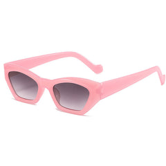 Polygon Sunglasses with Plastic Frame