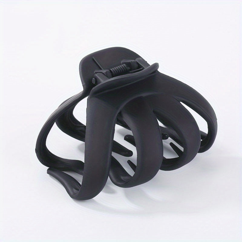 Matte Hair Claw Clip 8cm Non Slip Hair Styling Accessory