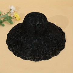 Wode Bim Lace Bucket Hat Classic Sun Hat For Women