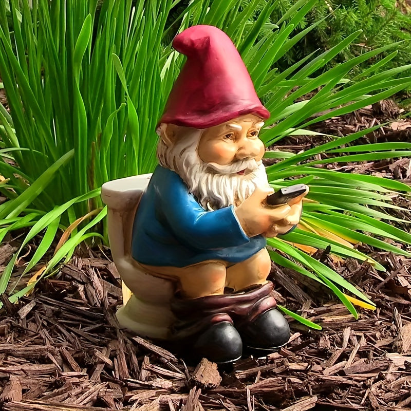 Creative Garden Gnome Statue Resin Ornament Home decor