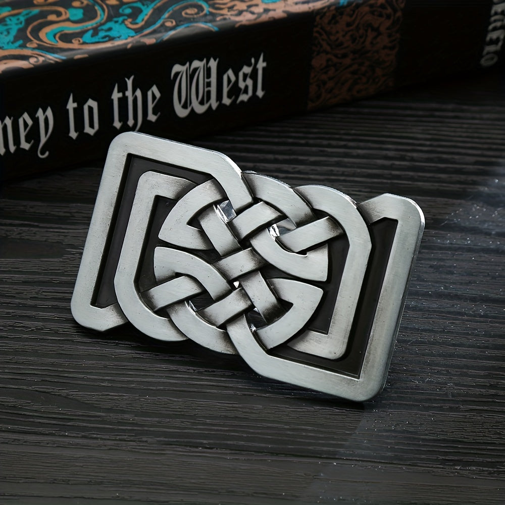 Retro Pattern Belt Buckle Casual Decorative Belt Buckle