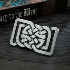 Retro Pattern Belt Buckle Casual Decorative Belt Buckle