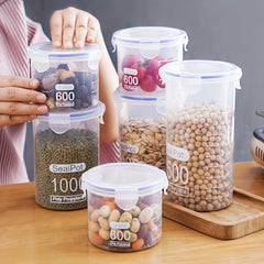 1pc Sealed Kitchen Storage Jar for Cereal and Food