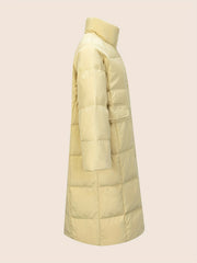 Warm Long Puffer Jacket for Women