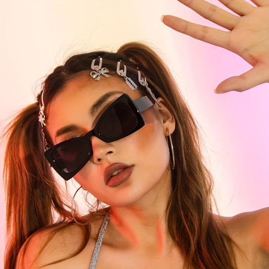 Y2K Triangle Sunglasses UV400 Anti Glare Glasses