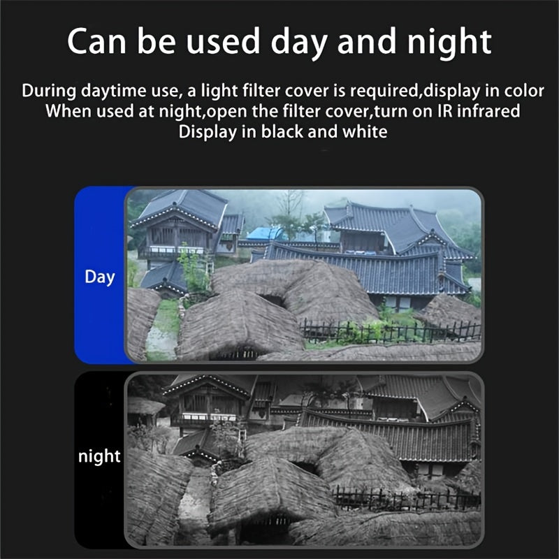 5k HD IR Night Vision 10x Digital Zoom Binoculars