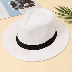 Multicolor Summer Straw Hat Sun Protection