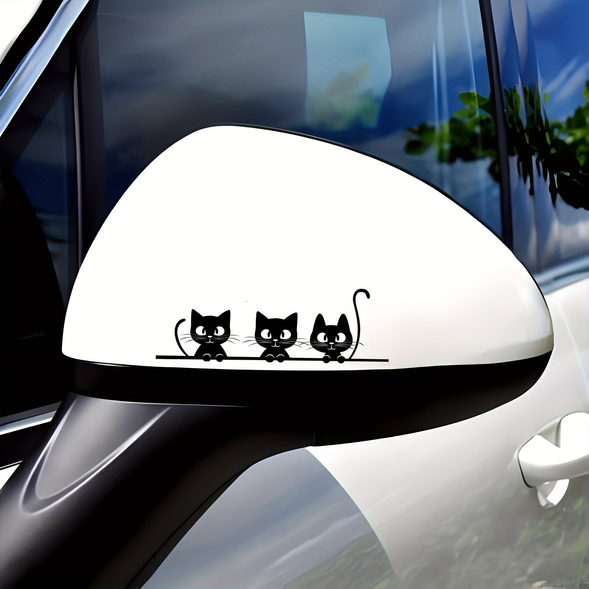 Kitten Auto Sticker PVC Decals for Motorcycles Laptops Tablets Phones