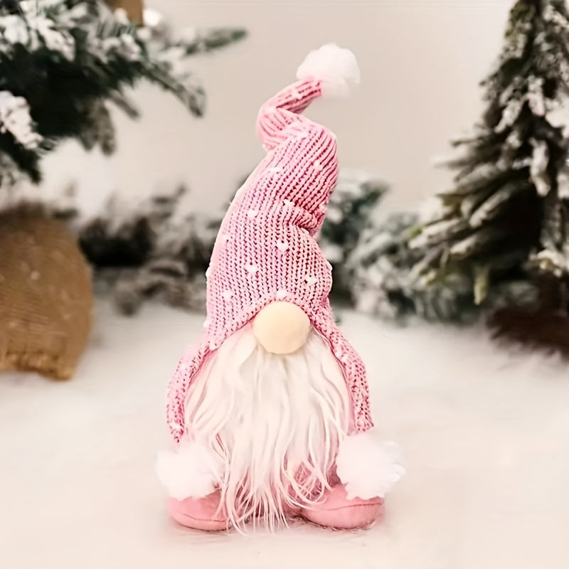 1pc Gnome Plush Doll Christmas Ornaments Holiday Decor