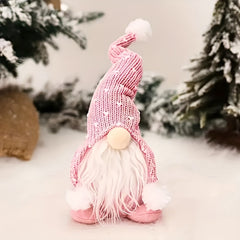 1pc Gnome Plush Doll Christmas Ornaments Holiday Decor