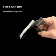1pc Retractable Wolf Claw Pop Up Finger Claws for Costume Prop