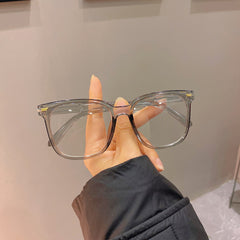 Square Frame Clear Lens Glasses Non Prescription Eyeglasses