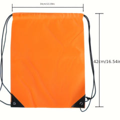 Stylish Unisex Oxford Drawstring Backpack for Gym & Outdoor