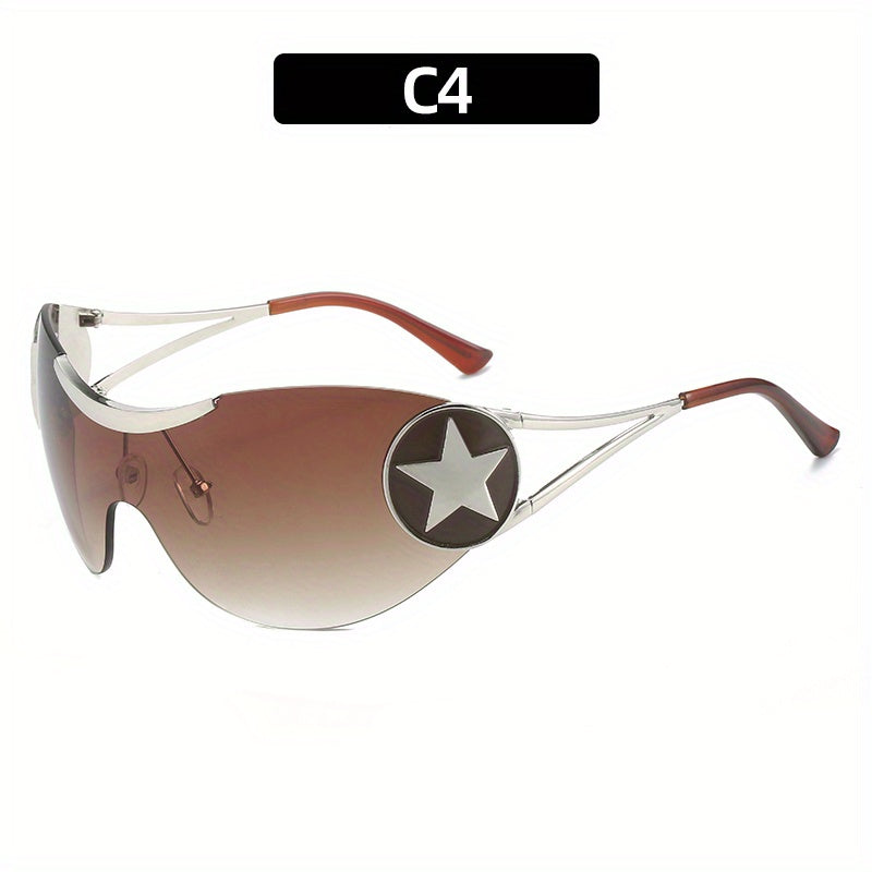 Men's UV Protection Decorative Sunglasses For Outdoor Sports