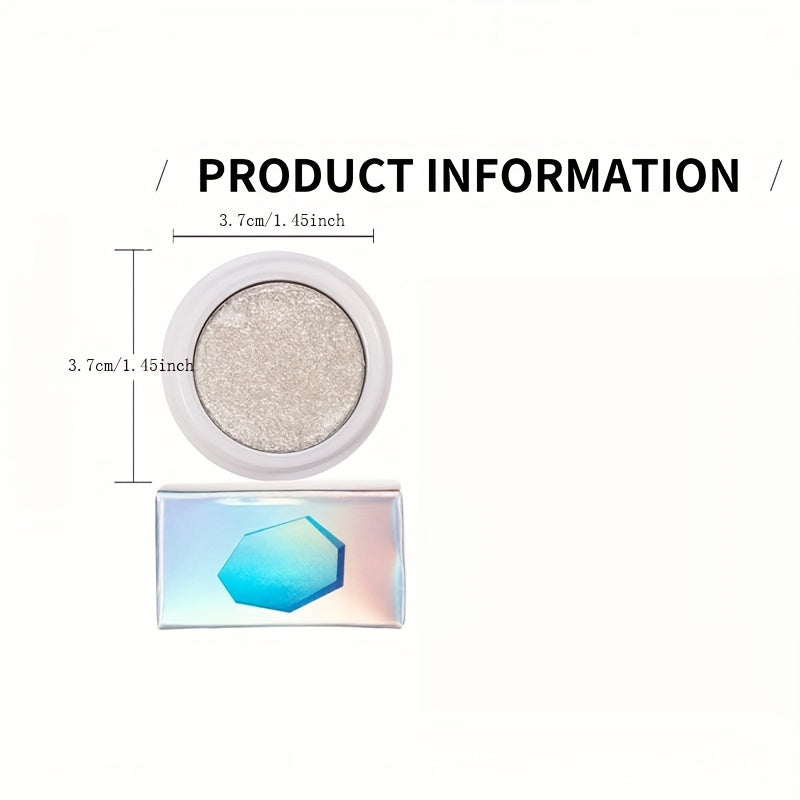 13 Colors Eyeshadow Palette Metallic Shimmer Pigment Monochromatic Makeup