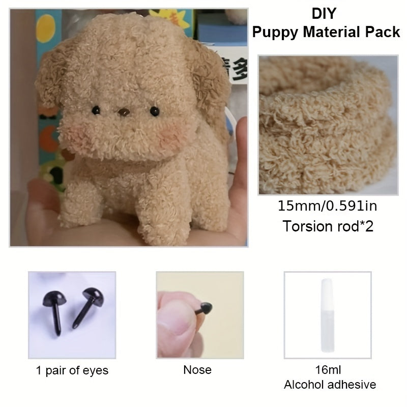 DIY Puppy Hair Strip Kit - Thick and Dense Hair Root Material Package