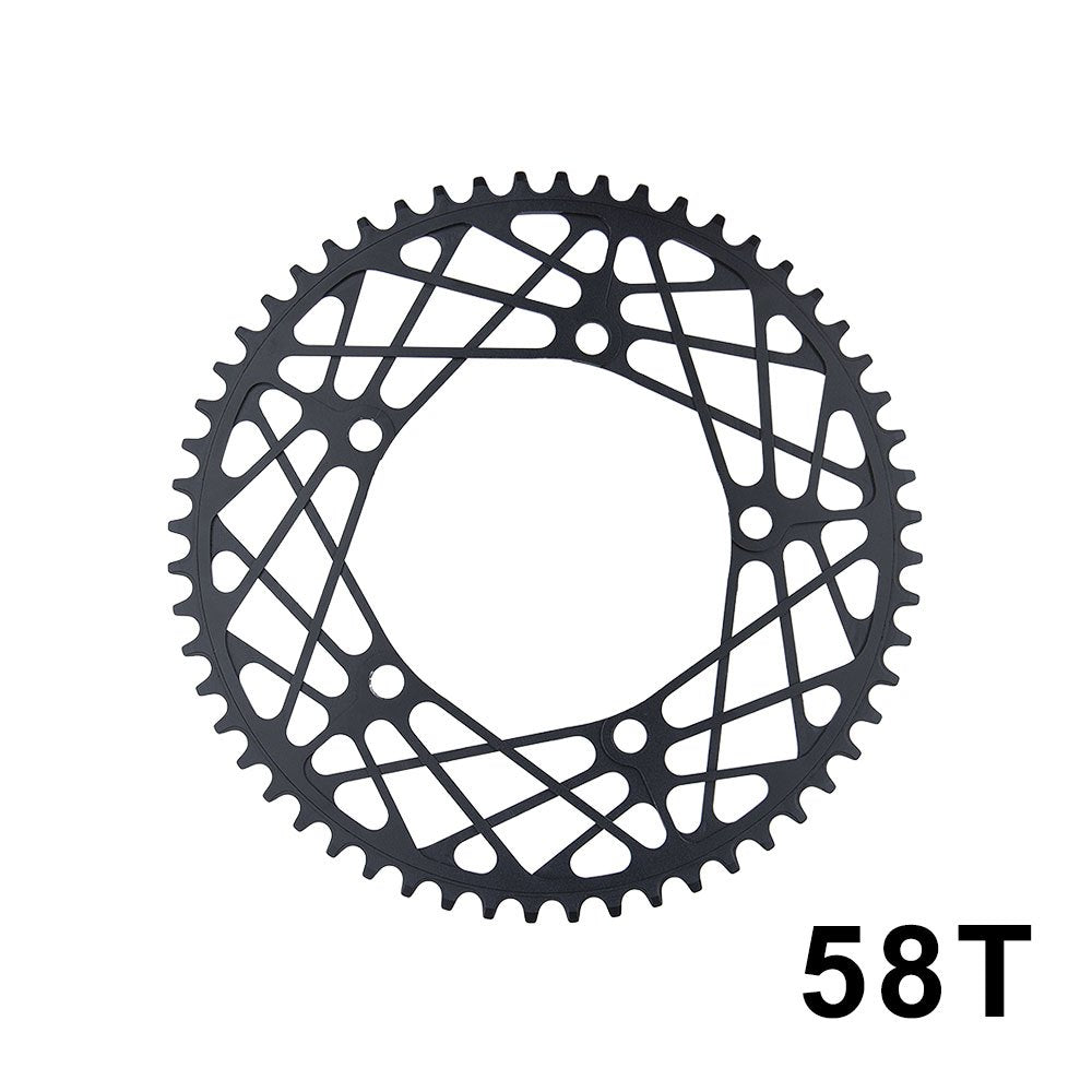 BOLANY 54 56 58T BMX Folding Bike Chainwheel 130BCD Narrow Wide Chainring
