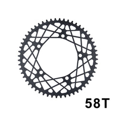 BOLANY 54 56 58T BMX Folding Bike Chainwheel 130BCD Narrow Wide Chainring